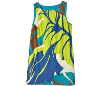 Harold’s Cotton Pique Cut Out Sleeveless A-Line Dress 10